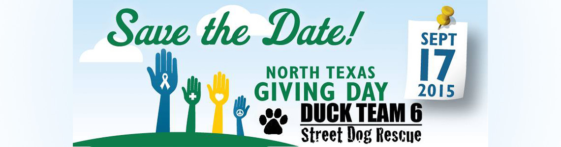 North Texas Giving Day is Thursday, September 17!